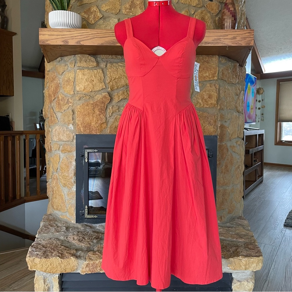 Target Women's Red Midi Dress